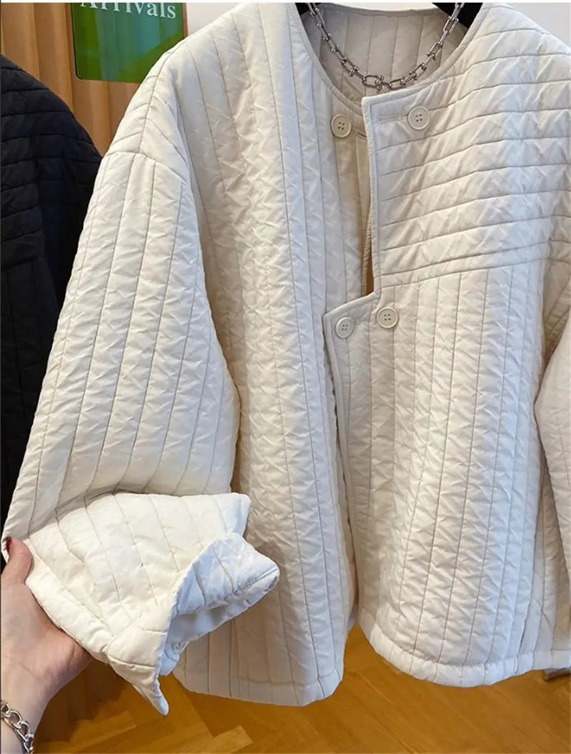 Amelie | Lässige Steppjacke für Damen leicht Baumwolle