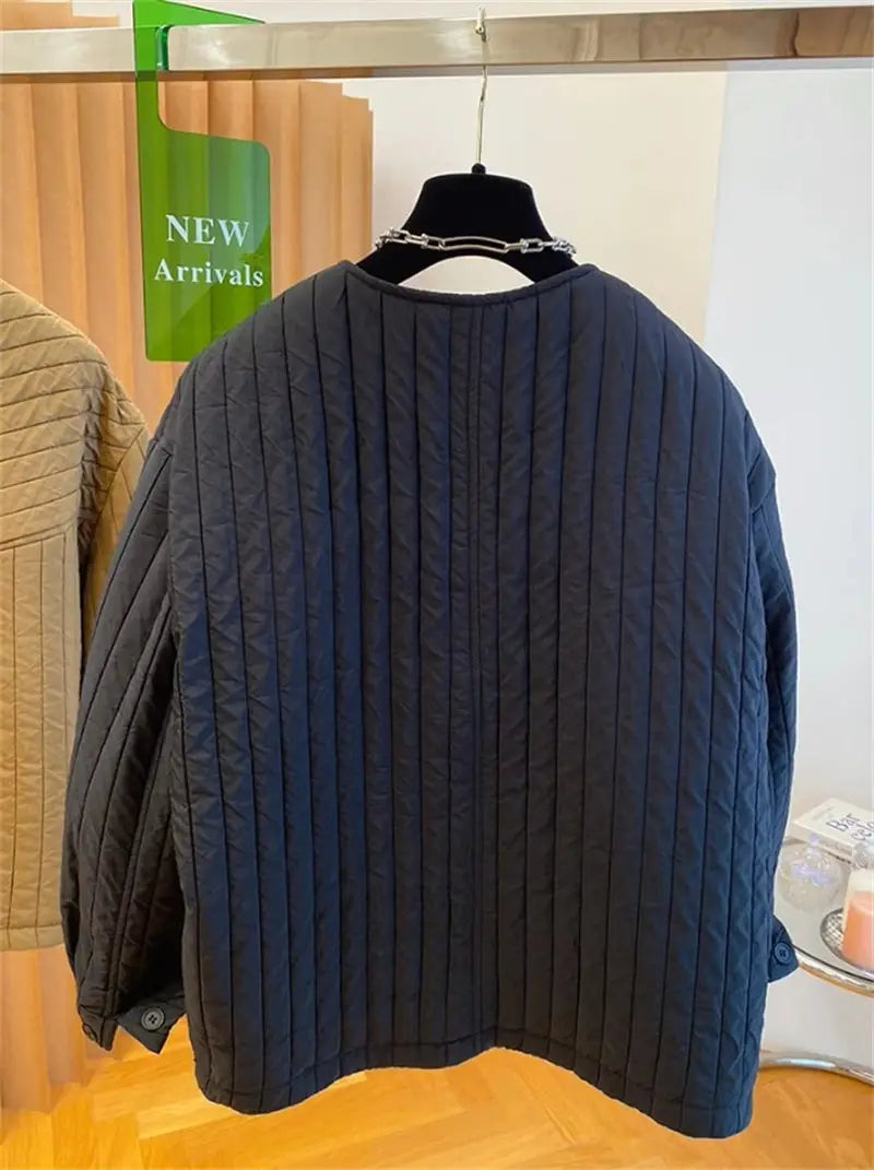 Amelie | Lässige Steppjacke für Damen leicht Baumwolle