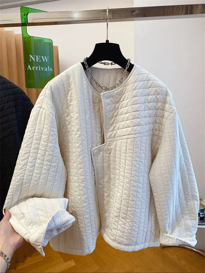 Amelie | Lässige Steppjacke für Damen leicht Baumwolle