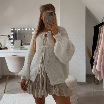 Amelie | Lässige Strickjacke für Damen Oversized