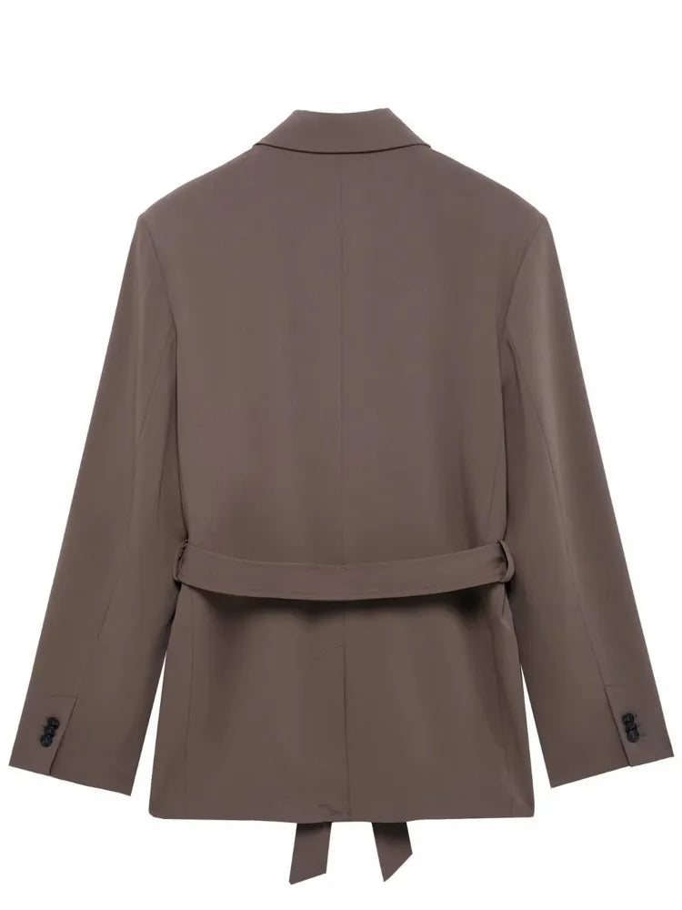 Amelie | Lässiger Oversize-Pullover für Damen braun