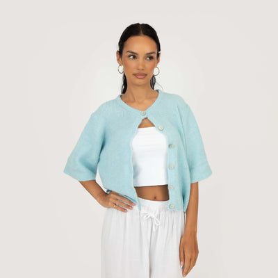 Amelie | Lässiger Strickcardigan für Damen Sommer