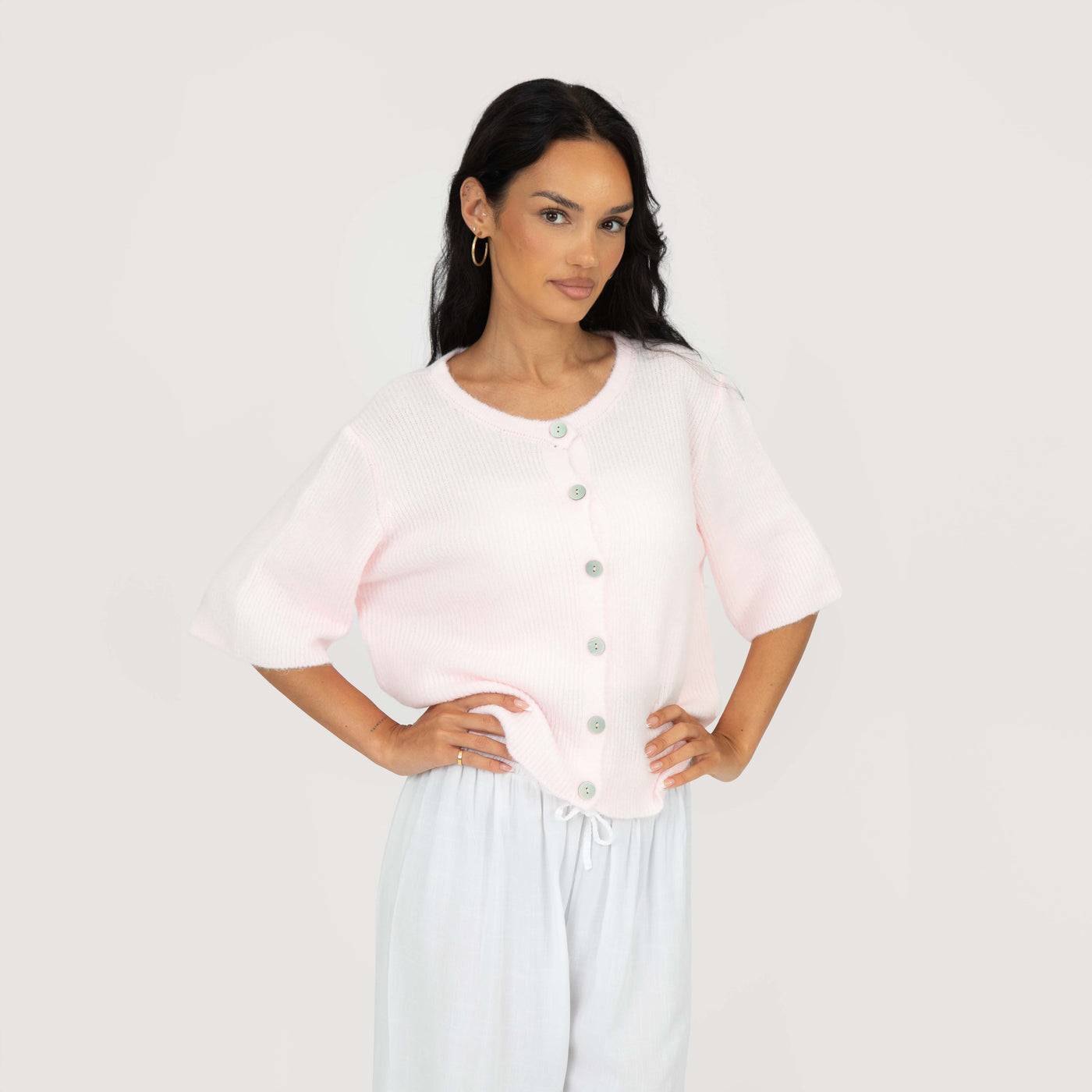 Amelie | Lässiger Strickcardigan für Damen Sommer