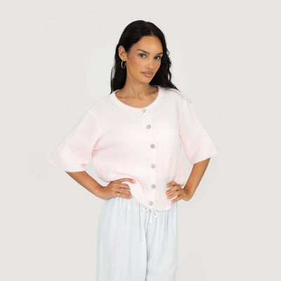 Amelie | Lässiger Strickcardigan für Damen Sommer