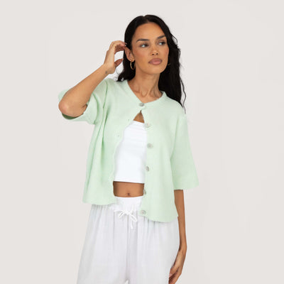 Amelie | Lässiger Strickcardigan für Damen Sommer