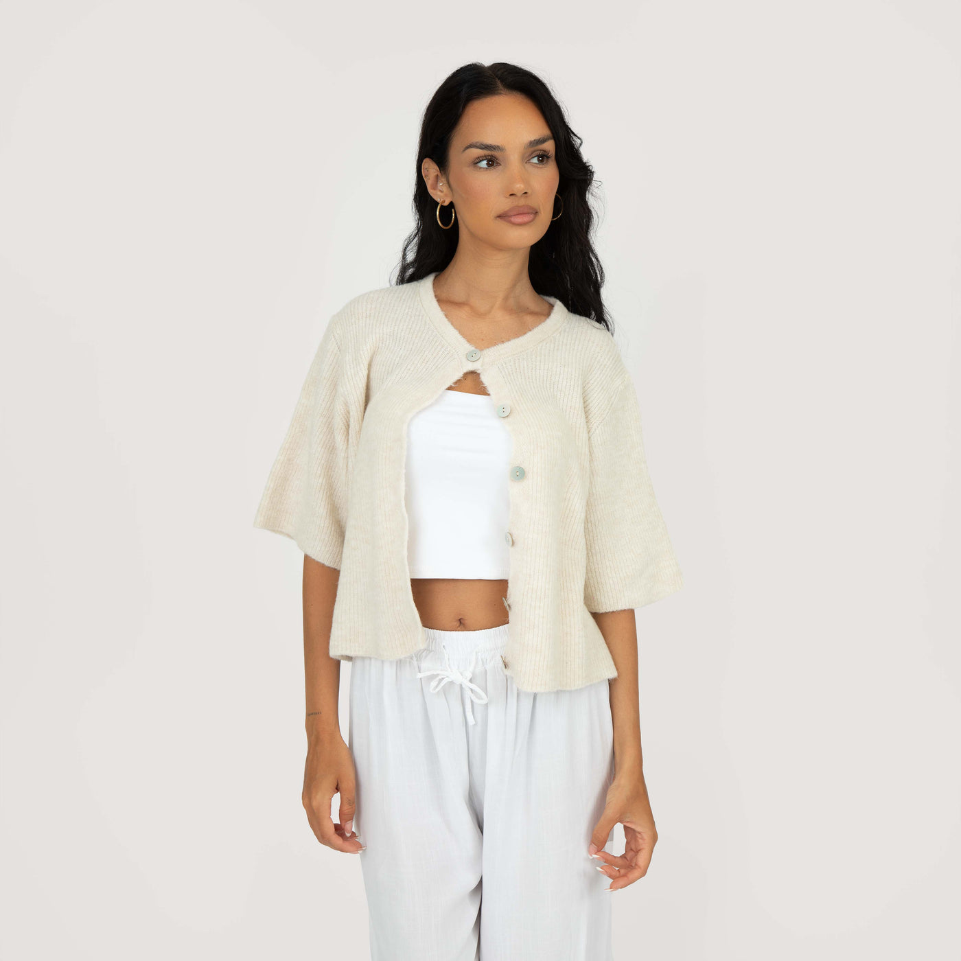 Amelie | Lässiger Strickcardigan für Damen Sommer