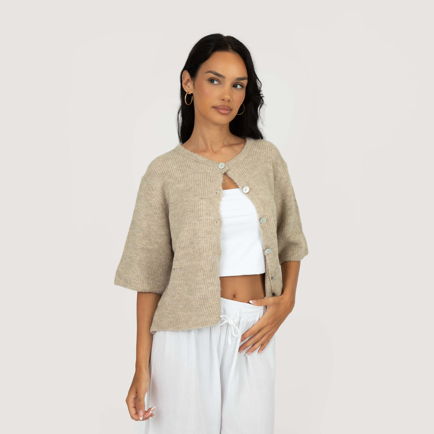 Amelie | Lässiger Strickcardigan für Damen Sommer