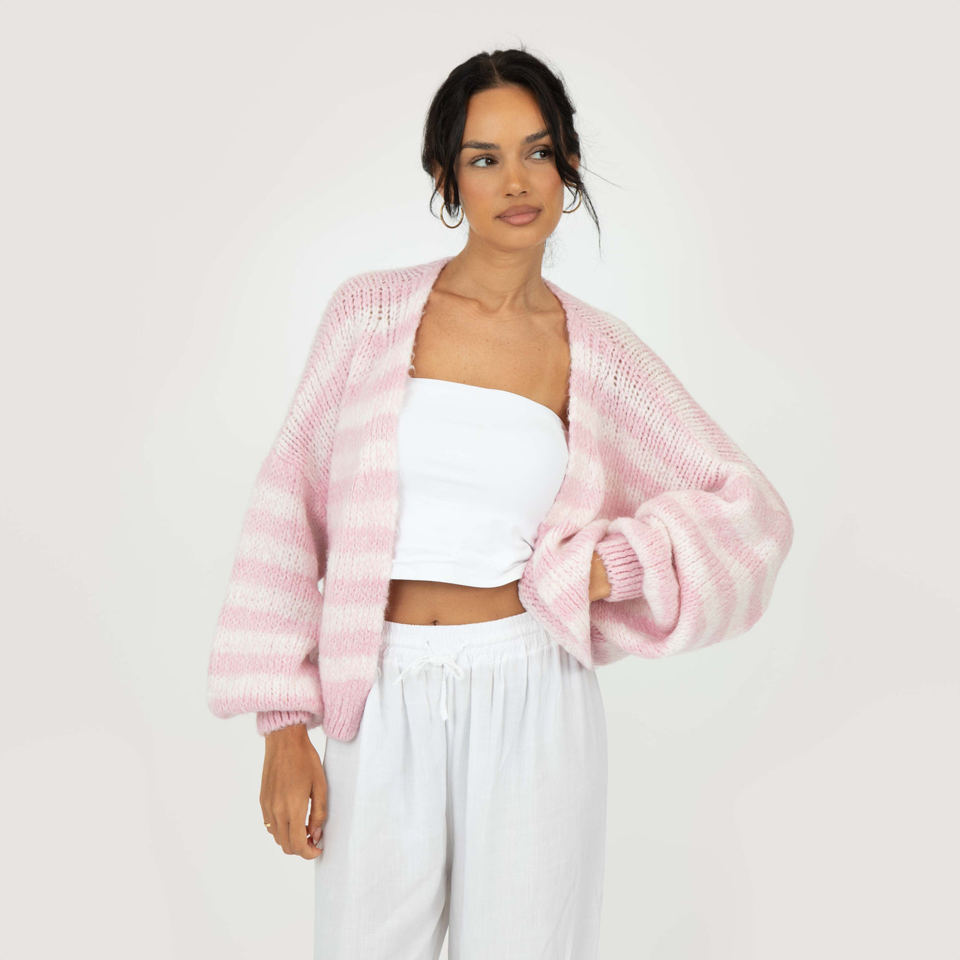 Amelie | Luftiger Strickcardigan für Damen Sommer