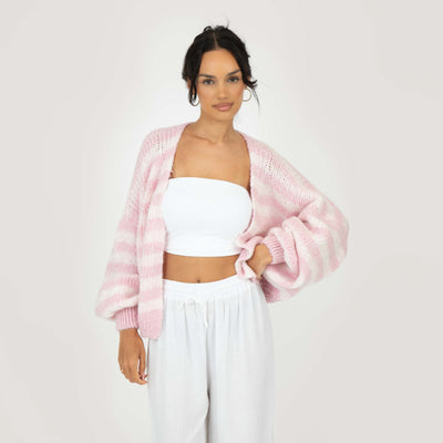 Amelie | Luftiger Strickcardigan für Damen Sommer