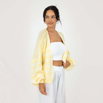 Amelie | Luftiger Strickcardigan für Damen Sommer