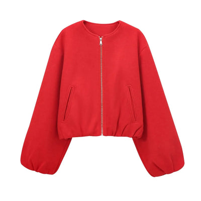 Amelie | Modische Bomberjacke für Damen kurz