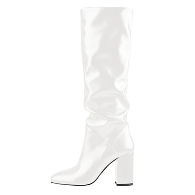 Amelie | Modische Damenstiefel aus Kunstleder für Herbst