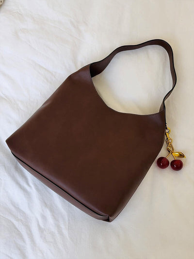 Amelie | Stilvolle Kunstlederhandtasche für Damen Schwarz