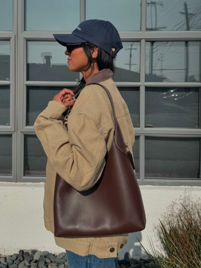Amelie | Stilvolle Kunstlederhandtasche für Damen Schwarz