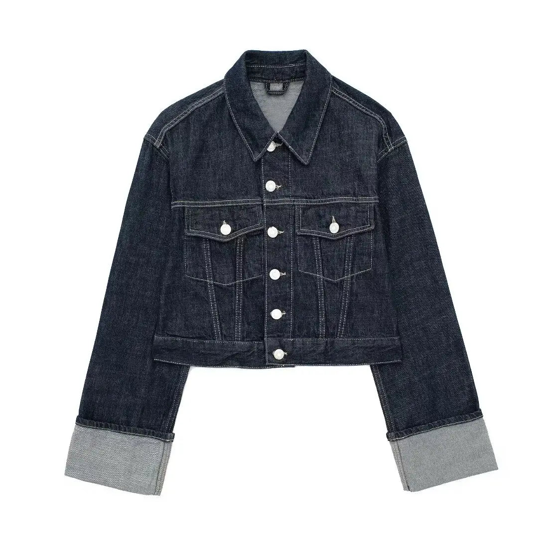 Amelie | Stylische Jeansjacke für Damen langarm