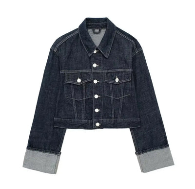 Amelie | Stylische Jeansjacke für Damen langarm
