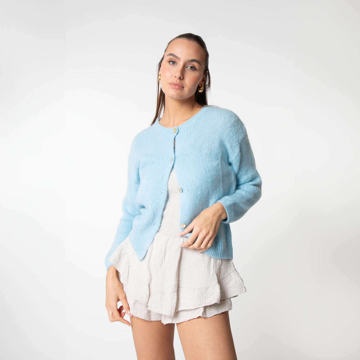 Amelie | Weiche Strickjacke für Damen Einheitsgröße