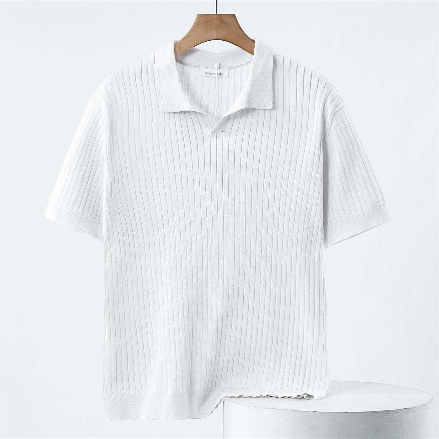 Andreas | Elegantes Poloshirt für Herren kurzarm Baumwolle