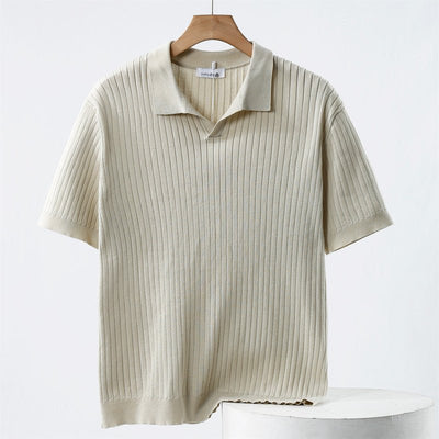 Andreas | Elegantes Poloshirt für Herren kurzarm Baumwolle