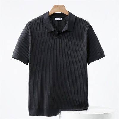 Andreas | Elegantes Poloshirt für Herren kurzarm Baumwolle