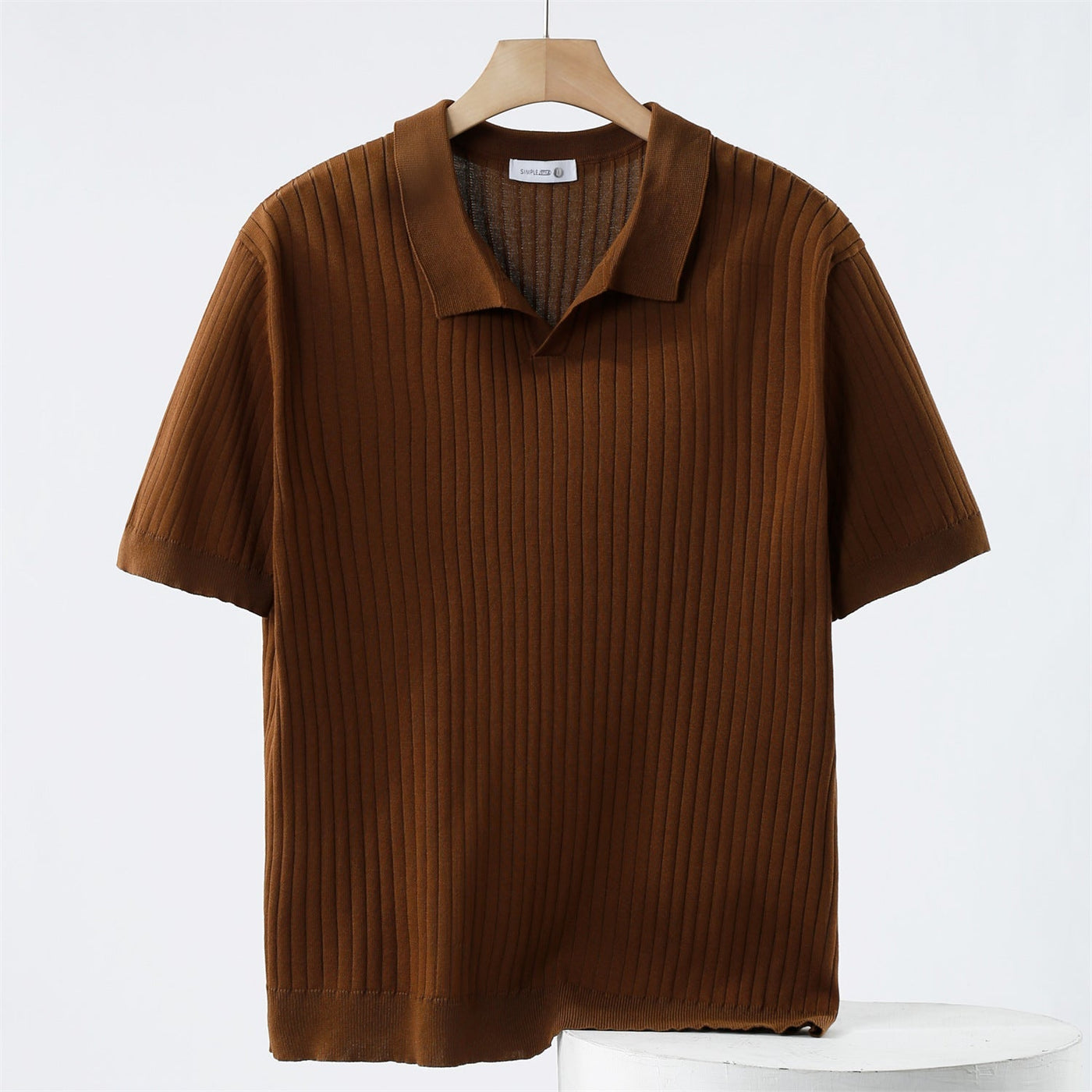 Andreas | Elegantes Poloshirt für Herren kurzarm Baumwolle