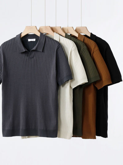 Andreas | Elegantes Poloshirt für Herren kurzarm Baumwolle