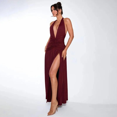 NAYA | Ärmelloses Maxikleid mit Seitenschlitz