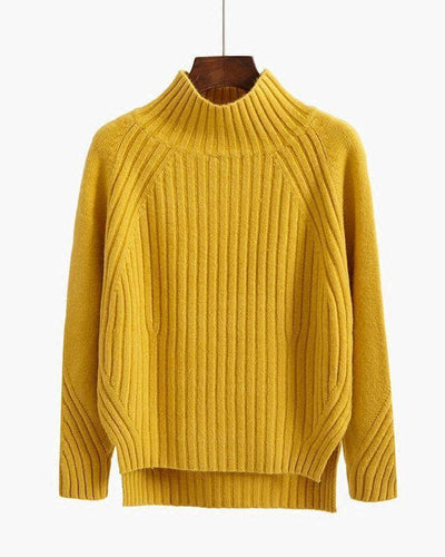 Avery | Eleganter Rollkragenpullover für Damen Baumwolle