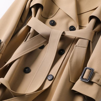Bella | Eleganter Winter Mantel für Damen Lang