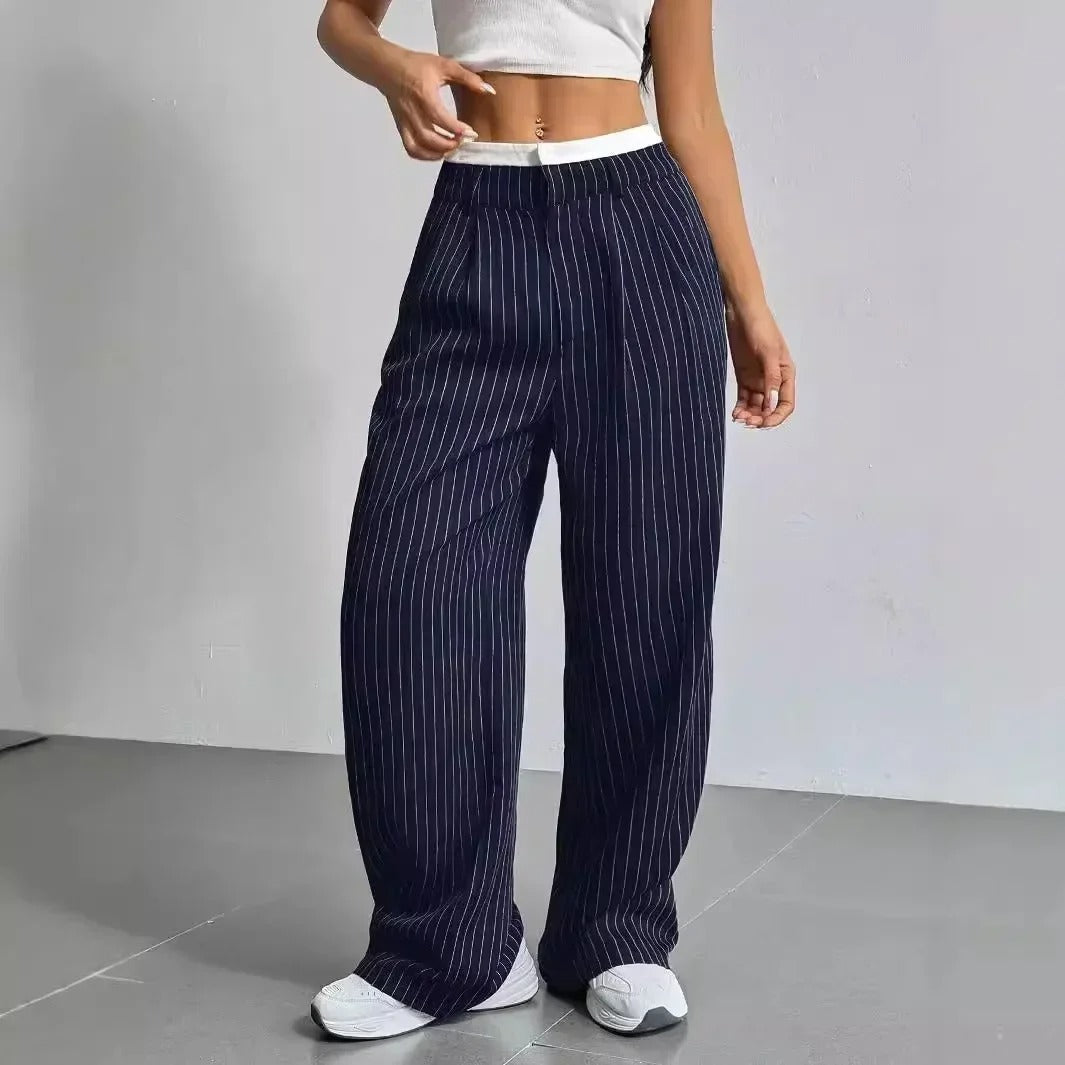Bella | Lässige High Waist Hose für Damen weit im Y2K-Style