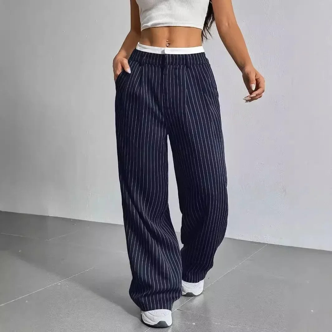 Bella | Lässige High Waist Hose für Damen weit im Y2K-Style