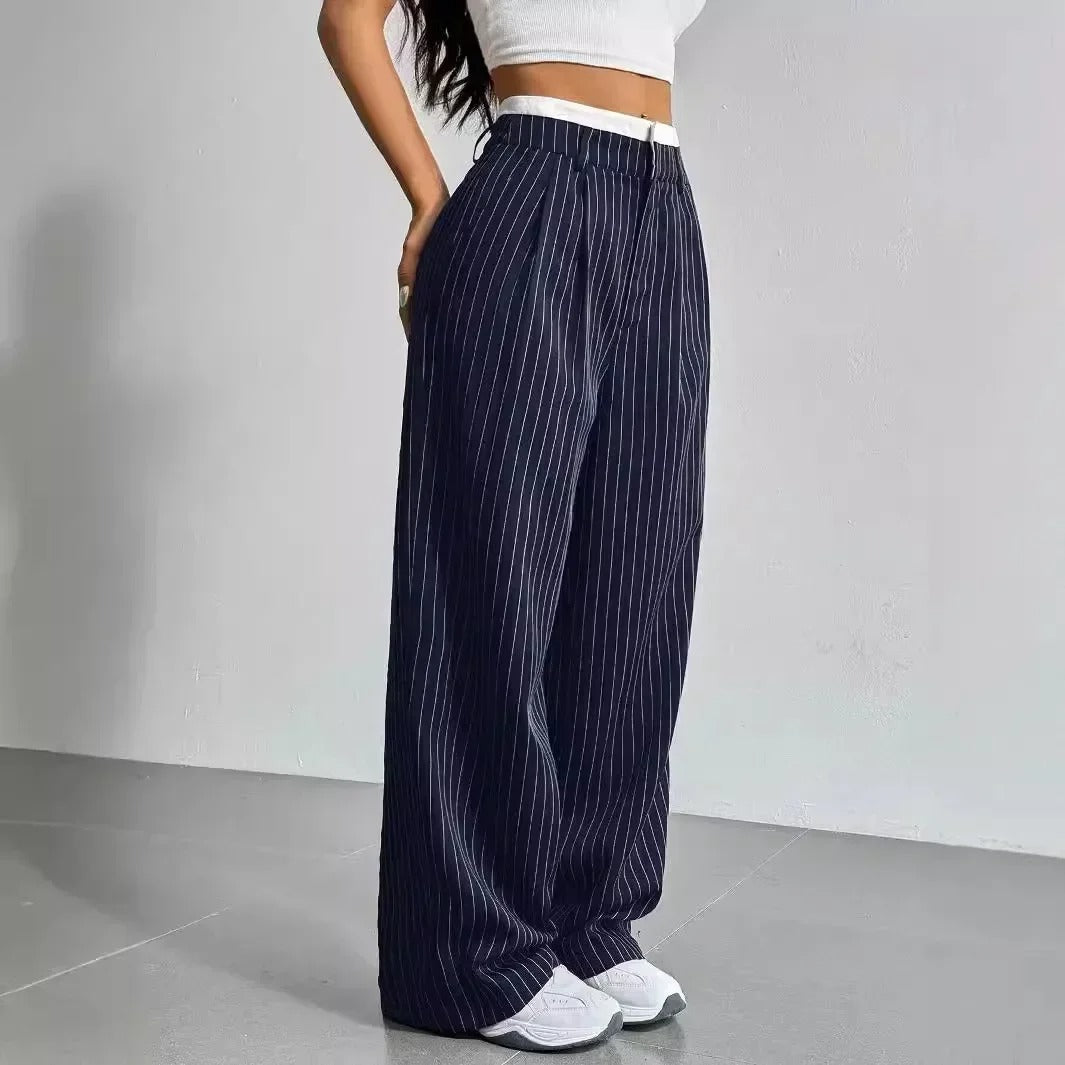 Bella | Lässige High Waist Hose für Damen weit im Y2K-Style