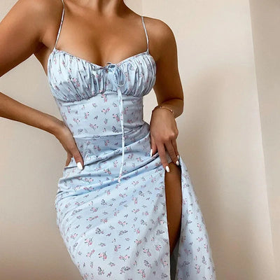 FELINA | Blumen Bodycon Sommerkleid