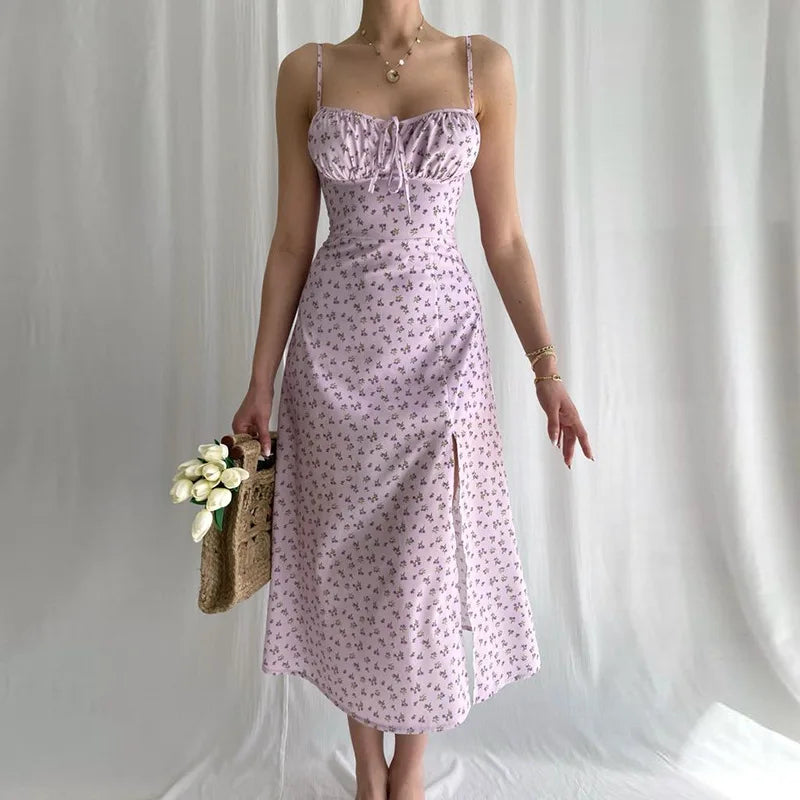 FELINA | Blumen Bodycon Sommerkleid