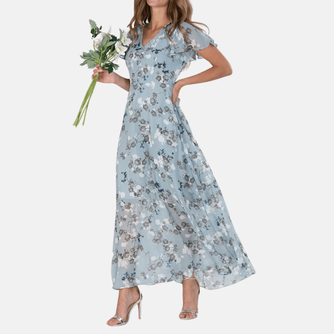 LARA Blumenkleid A-Linie für Events