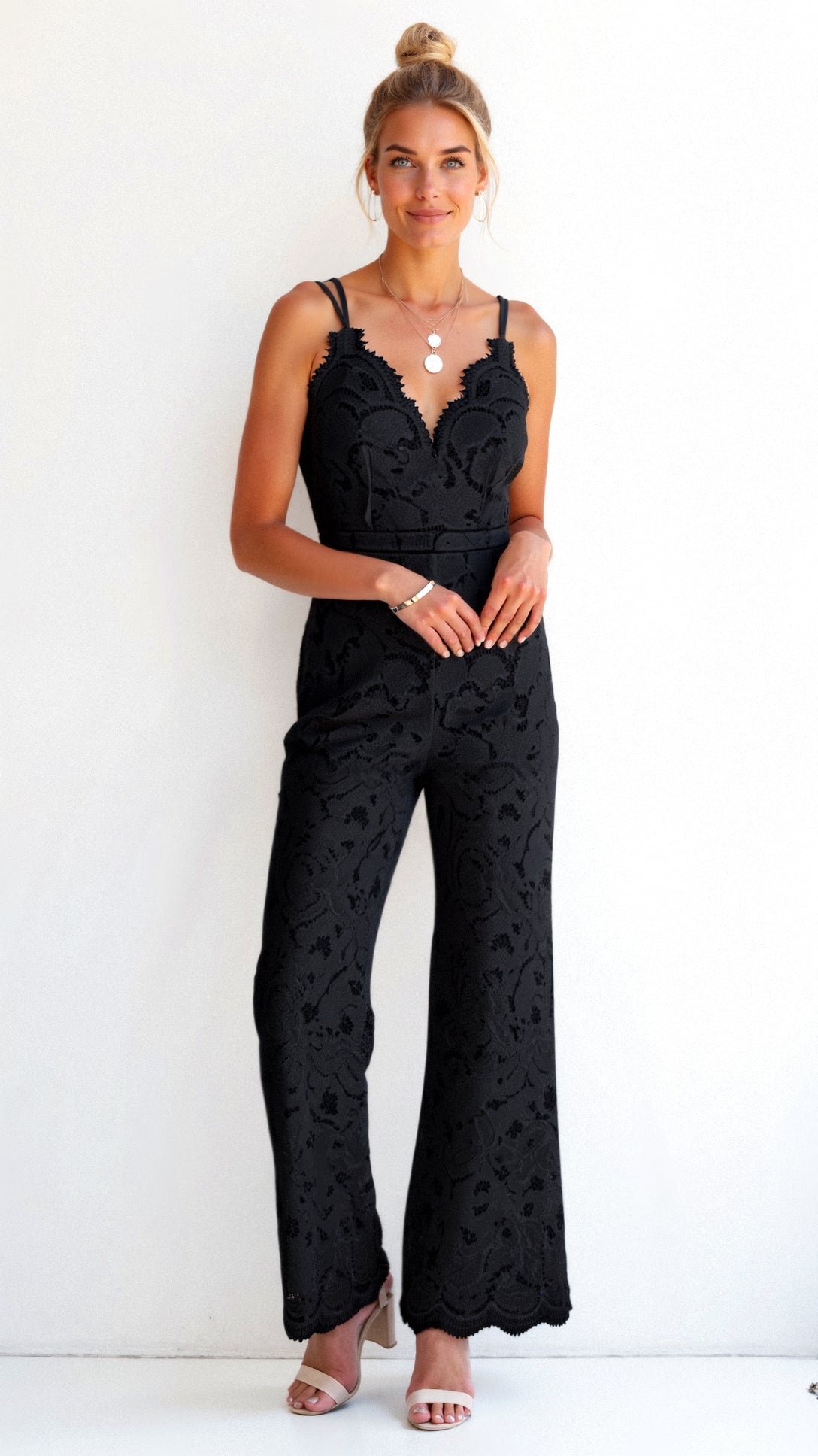 Lea | Boho Jumpsuit mit weitem Bein