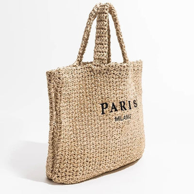 Carmen | Elegante Handtasche für Damen Sommer geflochten