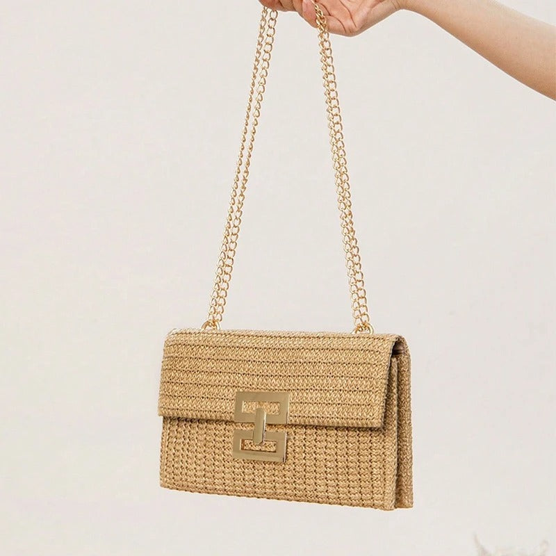 Carmen | Elegante Raffia-Handtasche für Damen Sommer