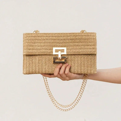 Carmen | Elegante Raffia-Handtasche für Damen Sommer