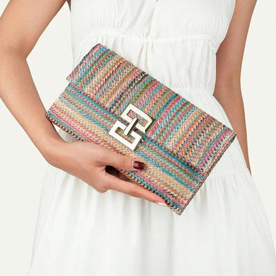 Carmen | Elegante Raffia-Handtasche für Damen Sommer