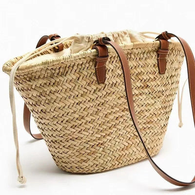 Carmen | Lässige Strohtasche für Damen Sommer