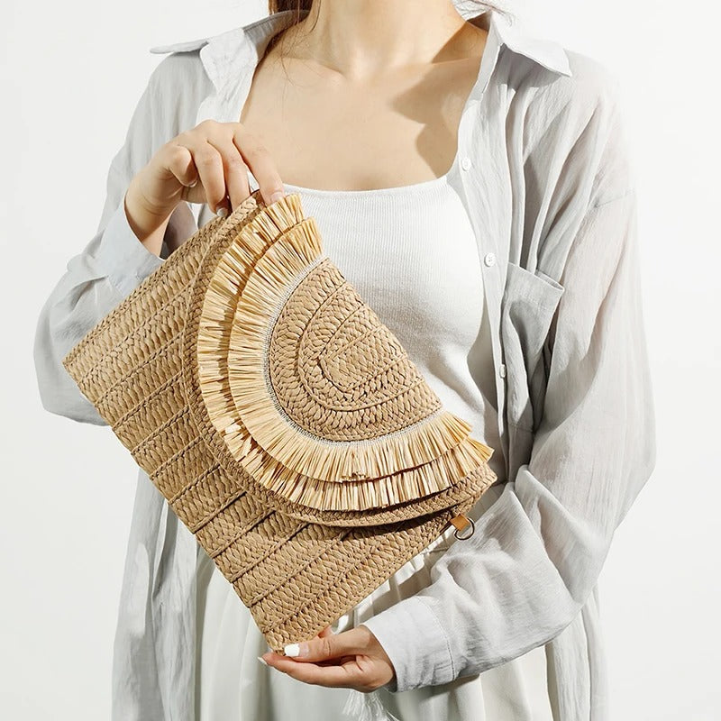 Carmen | Stilvolle Clutch Tasche für Damen Sommer