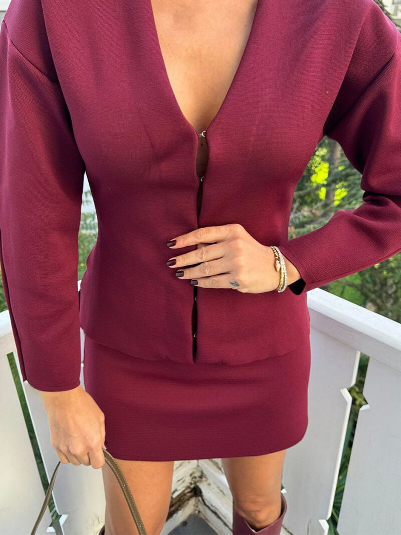 Cathy | Eleganter Strickcardigan für Damen Herbst