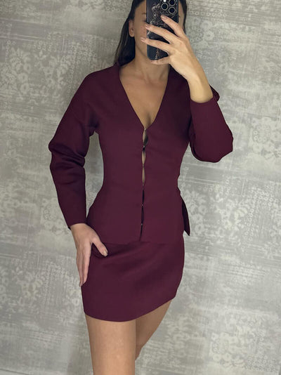 Cathy | Eleganter Strickcardigan für Damen Herbst