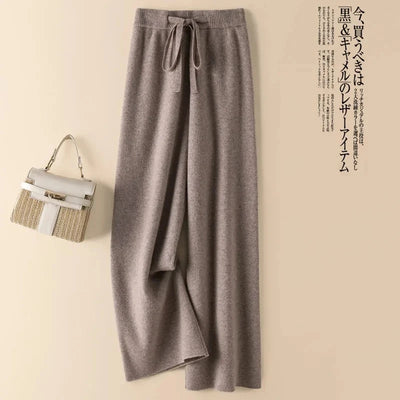 Clara | Bequeme Strickhose für Damen hochgeschnitten