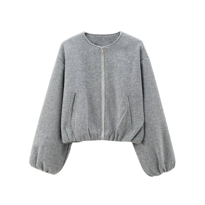 Clara | Elegante Damenjacke für Herbst weich und retro
