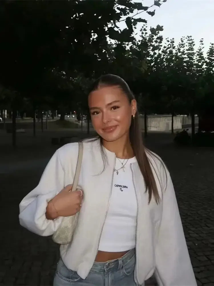 Clara | Elegante Damenjacke für Herbst weich und retro