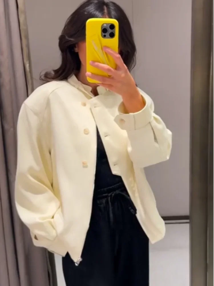 Clara | Elegante Damenjacke mit Taschen für Frühling/Sommer