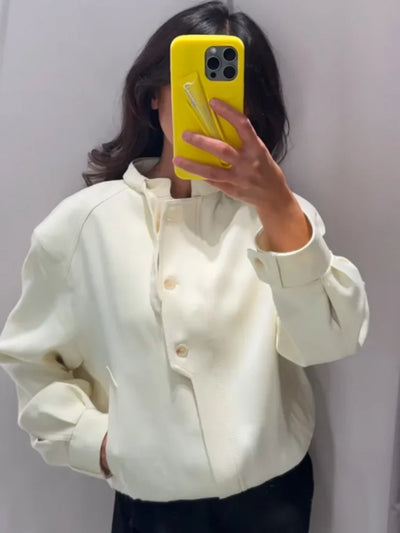 Clara | Elegante Damenjacke mit Taschen für Frühling/Sommer