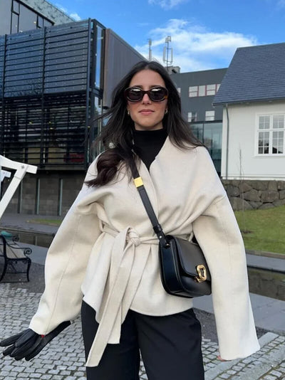 Clara | Elegante Kimono-Jacke für Damen mit Gürtel 2